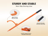Log Peavey, 46.5 in, Metal Handle Log Lifter, Heavy Duty Log Roller with Max 19 in Opening, V952-YMQJDJTLOGPEK16G3V0