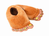 1 Pair Plush Cotton Slippers Adorable Comfortable Furry Adventure Feet Slippers for Home V1294-YM0901-180911XM01-1