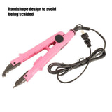 Hair Extension Iron Temperature Change Heated Connector Machine Keratin Tool 110240VUS Plug V1366-AZ2-W-18610