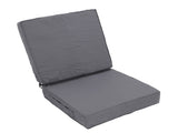 2PCS Patio Chair Cushions 18.9x18.9x3.94in Outdoor Seat Cushions for Patio Furniture Garden Sofa V1294-YM0901-3116250003412