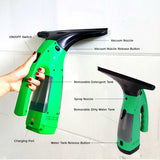 Electric Window Cleaner Wiper Yellow Bathroom Shower Squeegee Glass Screen Tile Car Yellow WINDOWCLEANERYELLOW