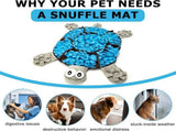Dog Snuffle Mat Dogs, Slow Feeder Sniffing Feeding Mat, Durable Washable Portable Nosework Mat V1237-ZY-924-261