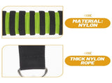 Forearm Strengthener Wrist Roller with Iron Nylon for Home Fitness Equipment Portable Use V1370-AZ4-14251