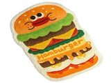 Cute Absorbent Mat Cartoon Pattern Slip Resistant Comfortable Wrapped Edges Area Pad for Bedroom V1294-YM0703-3117230045412