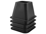 Black Furniture Raisers Set of 4 For Bed Chair Desk Table V1294-YM0901-JY15660