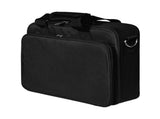 Barber Hairdryer Carrying Case - Hairstylist Travel Bag with Storage for Blow Dryer & Salon V1192-AZ-W-3328