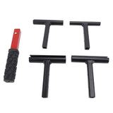 Door Hinge Adjustment Tool 4 in 1 Heavy Duty Steel Multifunctional Adjustable Door Hinge Spanner V1294-YM0901-3114240122611