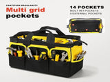 Multifunctional Tool Bag, Made of Premium Oxford Fabric, Practical Handle and Strap, Nonslip Bottom, V1369-AZ3-W-12067