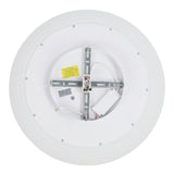 LED Flush Mount Ceiling Light Round Ceiling Lamp Creamy White Threaded Shape Lampshade for Living V1294-YM0901-3119250017312