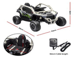 Rigo Kids Electric Ride On Car Black Pink Ride-On Toy with Remote Control RCAR-RANGEROVER-BKXPK