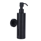 200ml Round Soap Dispenser WallMounted Shampoo Shower Gel Container Bathroom Supply Black V1294-YM0721-3112210016311