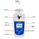 Digital Brix brix Meter Automatic Temperature Compensation Brix V1192-AZ-W-0652