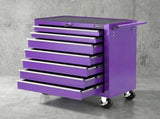 Giantz 7-Drawer Tool Chest Trolley Cabinet Toolbox Heavy Duty Garage Storage Organiser Purple TB-7DR-RL-PUR