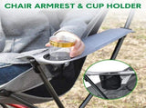 Ultra-Light 1.5KG Portable Folding Rock Camping Chair No Tools Setup 150kg Capacity Heat-Resistant V985-MOONCHAIR