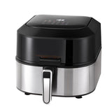 Devanti 5.5L Air Fryer & Grill LCD Fryers 1500W AF-K-J-6L-SS-BK