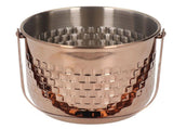 Wine Bucket Double Layer Stainless Steel Insulated Ice Wine Bucket for KTV Bar Dinner Party Rose V1294-YM0703-3118230042511