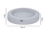 Pawz Pet Orthopedic Calming Bed Memory Foam Dog Sofa PT1293-L-LG
