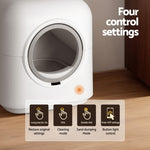 i.Pet Automatic Cat Litter Box Self-Cleaning Smart Large Toilet Tray App Control PET-CLB-APP-WH