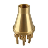 Copper Water Fountain Nozzle Direct Spraying Universal Adjust Pool Sprinkler Head for Garden G2 Inch V1294-YM0901-3111230245312
