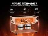 3L Ultrasonic Cleaner with Heater Timer & Basket, Professional Digital Sonic Cavitation Machine, V952-XNKZCSBQXJ3LRE6AMV3
