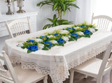 Flower Ball Arrangement Bouquet 10 PCS, 500 x 220 mm Artificial Flower Balls Wedding Table V952-ZSHQTXLSBS190GWMF001V0