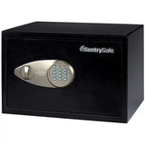 Black Digital Security Safe 16.4L with Solid Steel Construction and Carpet Interior LSB-69001
