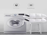 Dark Grey Luxury Adjustable Bed Pillow Set - Hotel Quality Down Alternative for Ultimate V888-ELOSUNG36033