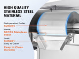 Commercial Snowflake Ice 397LBS/24H Snowflake Ice Maker, Stainless Steel Ice Shaver V952-SLXNBJCMYJP1SWA5FV3