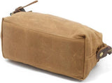 Men's Toiletry Bag - Women's Toiletry Bag - Toiletry Bag with Hook - Waterproof Vintage Canvas V1188-MS-313-0991