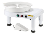 Pottery Wheel, 28 cm Ceramic Wheel Forming Machine, 60-300 RPM Speed Foot Pedal, V952-PDSLPJ28CMBSRQ5F9V3
