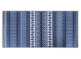 200x300cm Large Floor Blue Ethnic Rug Modern Area Carpet for Bedroom & Lounge V63-838351