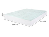 Dreamz Mattress Topper Pillowtop Cover Protector King MP1015-K-AU