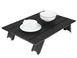 Mini Portable Aluminium Alloy Folding Table Outdoor Camping BBQ Picnic Table Black V1294-YM0901-3111200232911