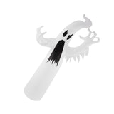 Halloween Inflatable White Ghost with Colorful LED Light IP44 Waterproof Halloween Blow Up Yard V1294-YM0901-3115230073212