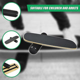 Balance Board Trainer with Stopper Wobble Roller V63-832271