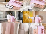 Steamer Iron for Clothes Multipurpose 1200W 120ml Capacity Portable Dust Crease Wrinkle Remover V1294-YM0901-H47440P-US