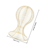 Stylish Golden Metal Hat Holder for Display with Iron Construction, Perfect for Organizing and V1192-AZ-W-31671