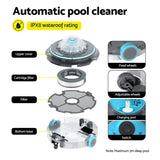 Aqua Buddy Robotic Pool Cleaner Automatic Vacuum Robot Swimming Cordless PO-CL-ROBOT-GR