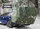 Car Trunk Tent with Canopy - Sun/Rain-Proof Outdoor Camping Picnic Tent, Green V1308-DSZKI-594