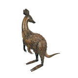 Large Rust Kangaroo Looking Back 58cm V637-03816KGR