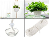 Sash Cord, Cotton Sash Cord, White Sash Cord for Window, Clotheslines, Decoration, Tie Down, Camping V1369-AZ3-W-03449
