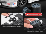 Remote Control Car RC Drift Car 116 Scale 4WD High Speed Model Vehicle 2.4GHz with LED Lights Spray V1192-AZ-W-10263