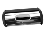 Bread Bin Bread Box Bread Holder Storage Container With Small Window for Kitchen Countertop Black V1294-YM0703-3117230095611