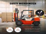 Universal Forklift Seat, Fold Down Tractor Seat with Adjustable Angle Back and Micro Switch, 16-34 V952-CCZYCGKDY0007EM3EV0