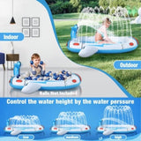 Inflatable Sprinkler Pool for Kids - Spaceship V213-ISP01-A-SPA