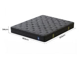 Levitex King Mattress 34 cm 5-Zone Pressure Relief Pocket Spring with Reinforced Edge Support & MATTRESS-LV-ORION-34-K