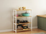 Levede Bamboo Storage Rack 4 Tier Shelf Shoe Organiser EA0285-4-AU