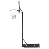 Everfit Portable Basketball Hoop System Adjustable Full Foldable Stand 2.07m BAS-HOOP-210FOLD-BK