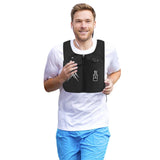 Running Vest, Men's Casual Breathable Vest with Pockets, Suitable for Outdoor Sports Running V1308-DSZKI-746