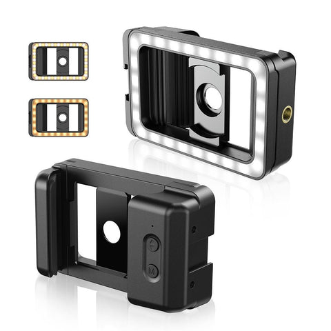 Universal Phone Clip With Multifunctional Fill Light - 1 / 4 & M17 M37 Thread Interface PRL-1089044060DBT_NZ